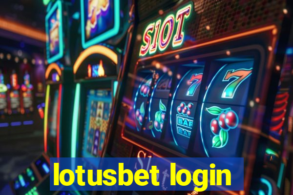 lotusbet login